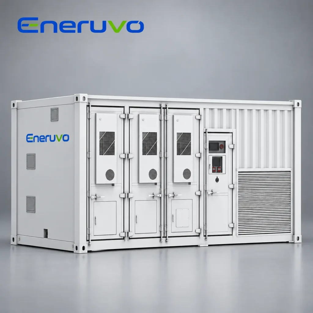2.5MW / 6.25MWh Containerized Microgrid Energy Storage System | Liquid-Cooled BESS with PV ATS & Diesel Generator Interface