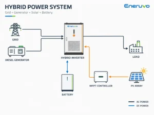 hybrid system diagram