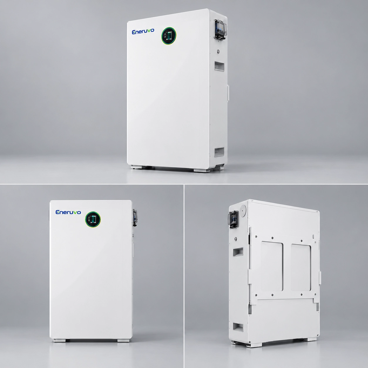 48V sodium-ion residential home energy storage battery, 2.4kWh and 7.68kWh models.