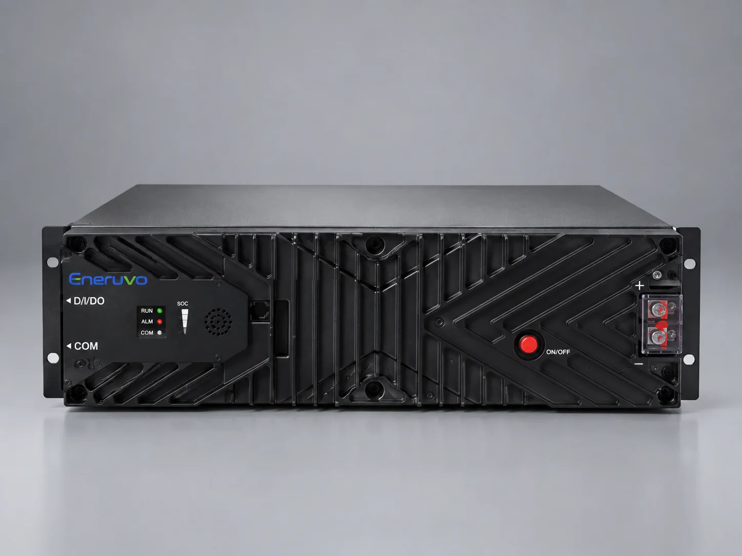 48V rack-mount sodium-ion telecom battery system for 5G base station backup power.